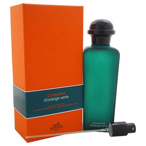 hermes orange verte bottle.